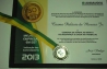 24/10/2013 - Comenda 30 Anos de Honra ao Mérito de Segurança e Saúde no Trabalho